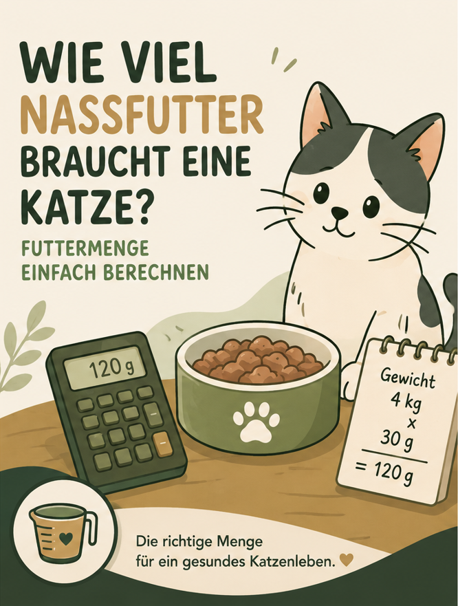 Wie viel Nassfutter Katze – Katze frisst Nassfutter aus einem Napf