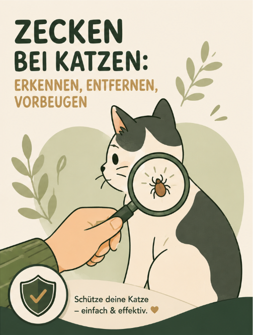 Zecken bei Katzen: erkennen, entfernen, vorbeugen